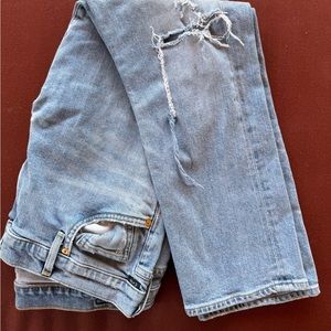 Citizens of Humanity distressed jeans. Emerson Slim Boyfriend.